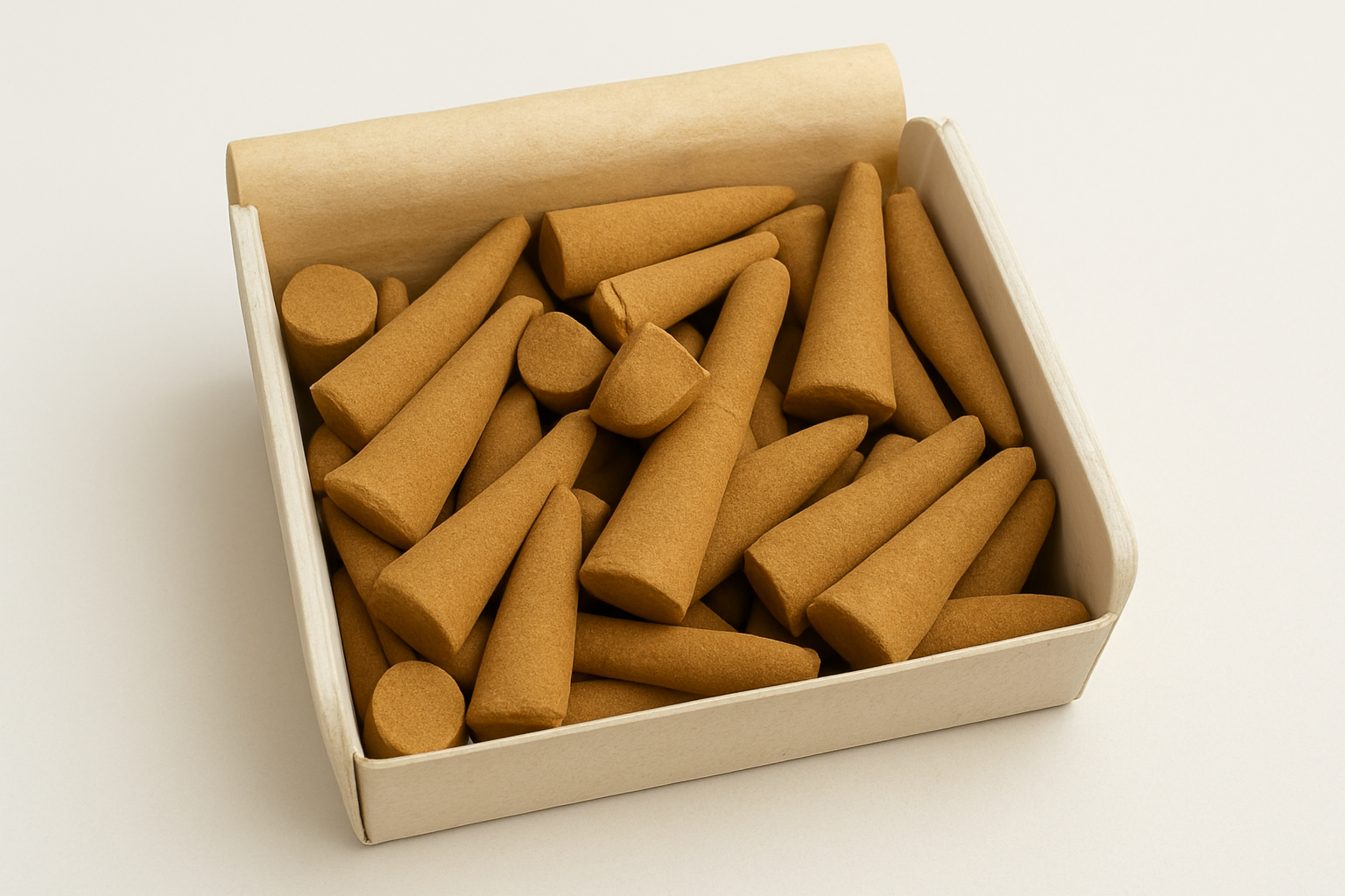 Offering Tower Incense – Natural Fragrance, Fresh and Sweet Aroma. Suitable for Worship of Thai Amulets and Buddha Statues. Pagoda Incense / Cone Incense / Incense Tower – Specially for Offerings